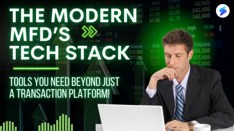 The Modern MFD’s Tech Stack: Tools You Need Beyond Just a Transaction Platform