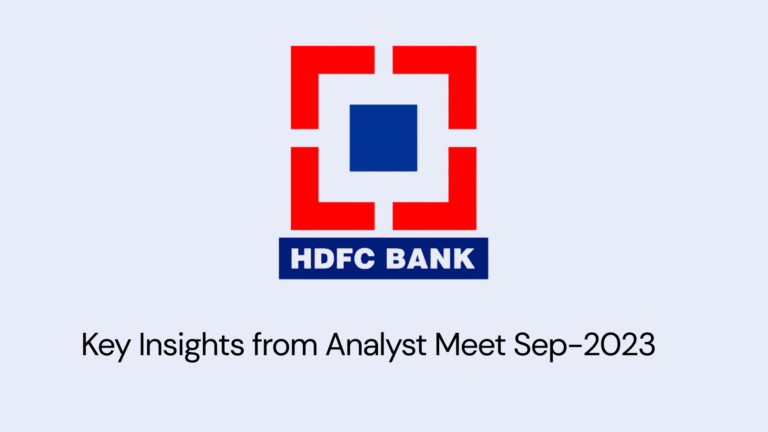 What is Happening with HDFC Bank: Key Insights from Analyst Meet