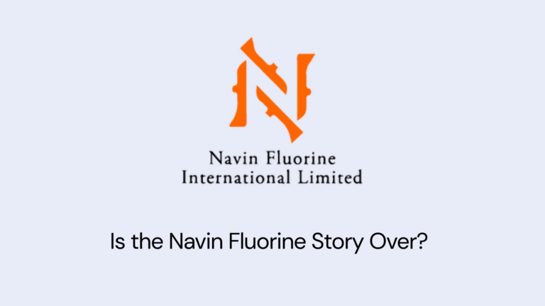 Has the Story of Navin Fluorine Come to an End