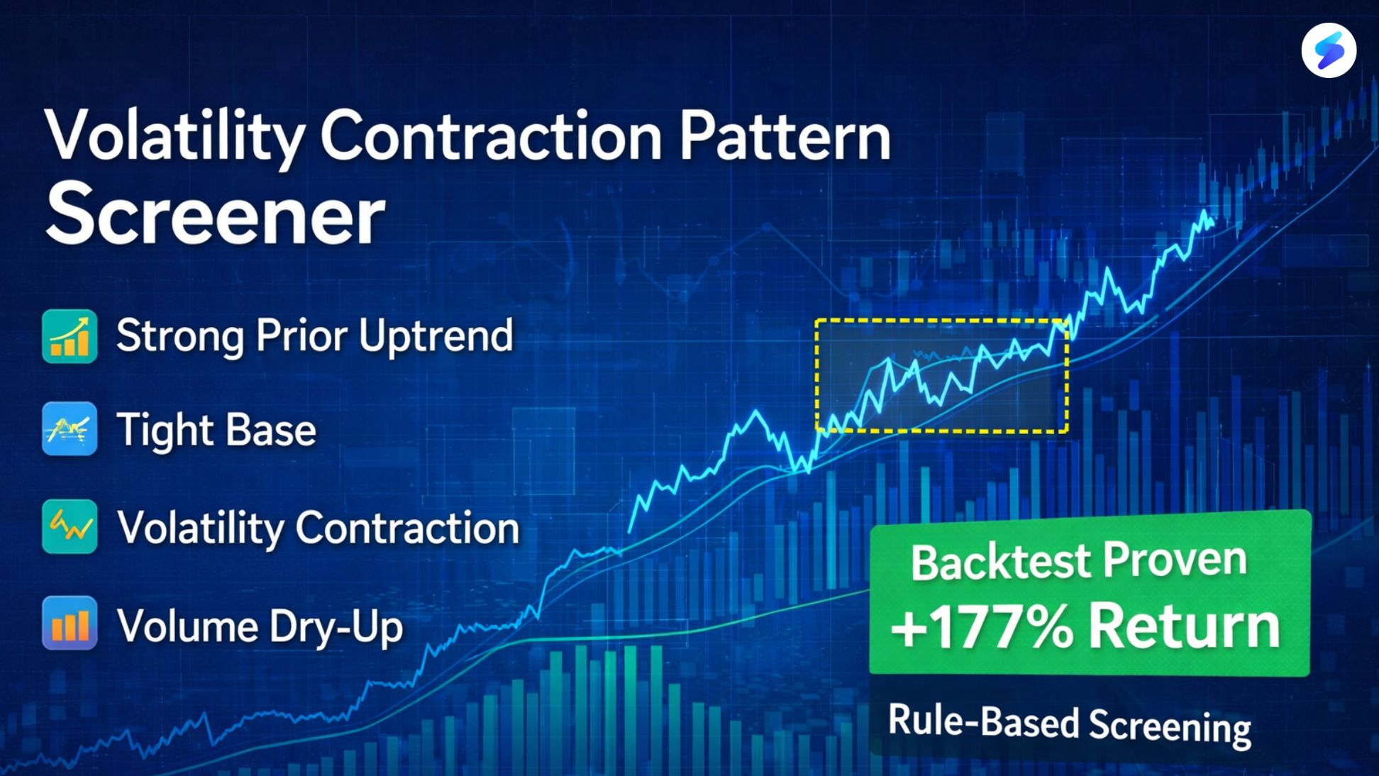 Volatility Contraction Pattern (VCP): A Rule-Based Screener Built for High Quality Breakouts