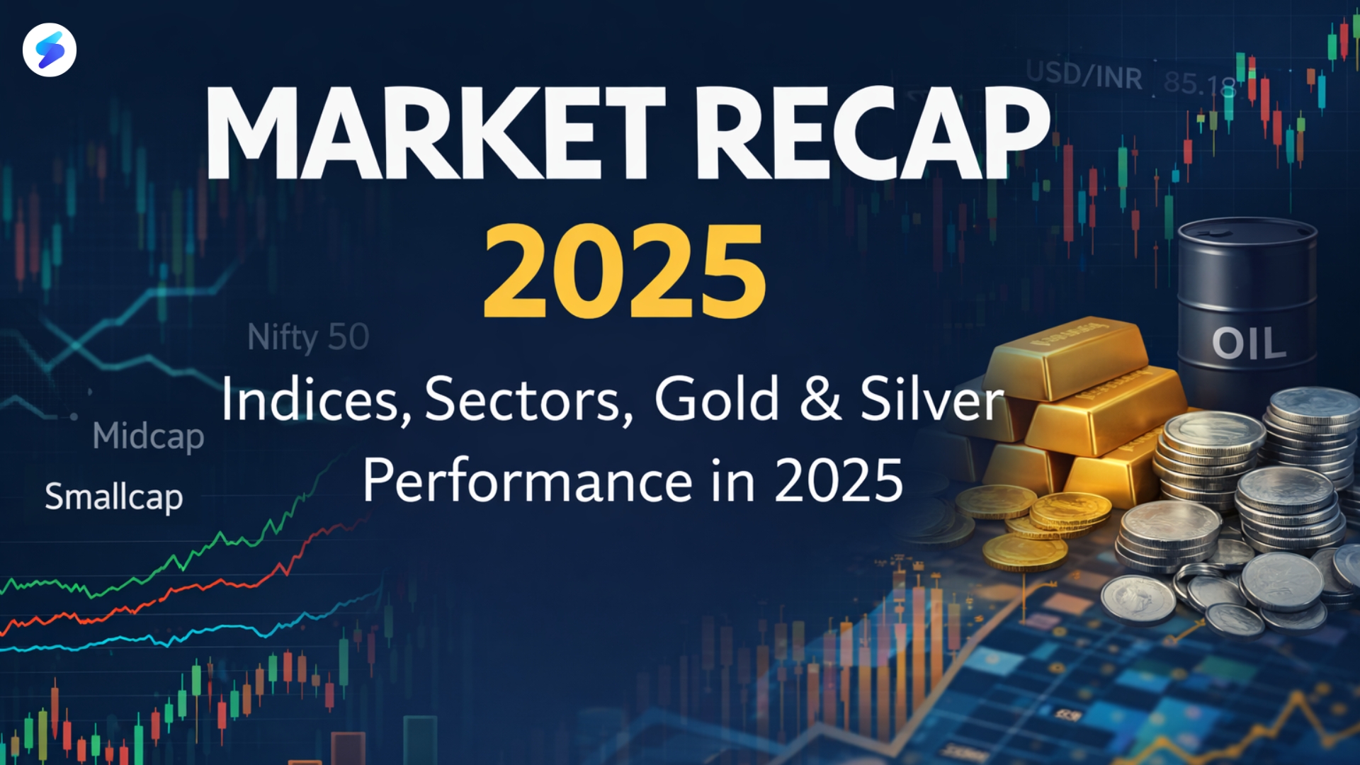 Market Recap 2025: How Indian Markets Performed Across Indices, Sectors and Assets